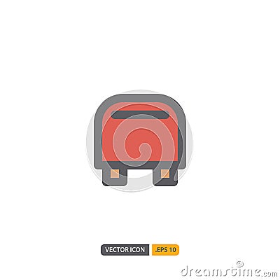 Toster icon isolated on white background. for your web site design, logo, app, UI. Vector graphics illustration and editable Vector Illustration