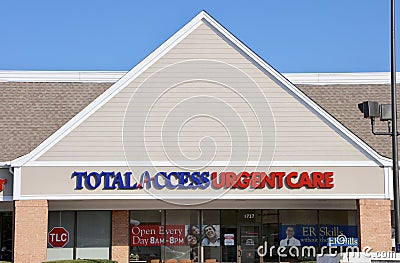 Total Access Urgent Care Editorial Stock Photo