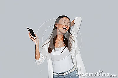 Totally carefree. Stock Photo