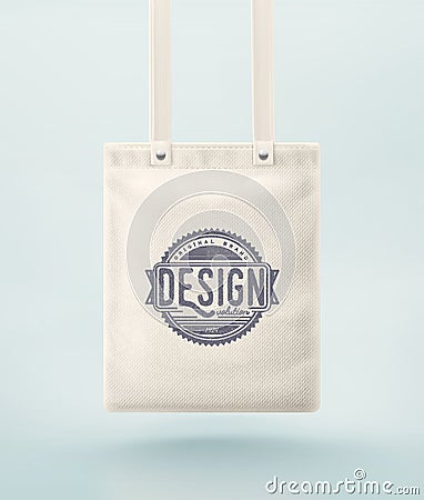 Tote Bag Vector Illustration