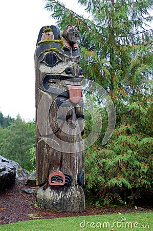 Totem Stock Photo