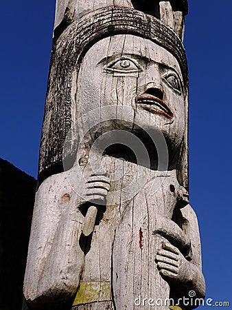 Totem Symbols Stock Photo