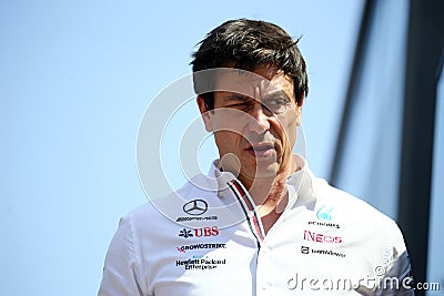 Toto Wolff Editorial Stock Photo