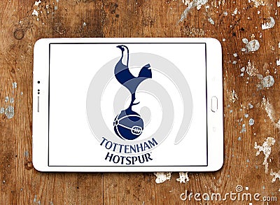 Tottenham hotspur soccer club logo Editorial Stock Photo