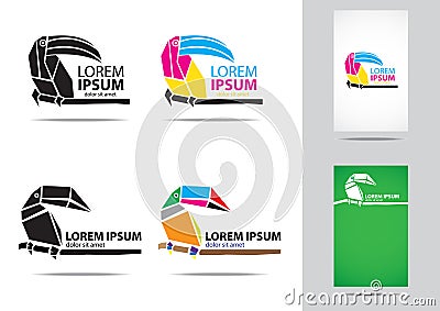 Toucan logo Vector Illustration