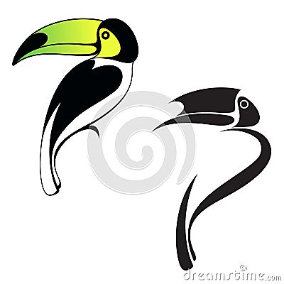 Toucan. Logo Vector Illustration