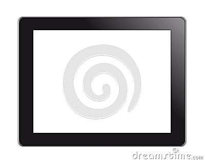 Touch screen tablet pc Vector Illustration