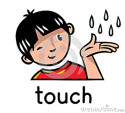 Touch Sense icon Vector Illustration