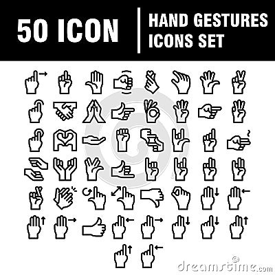 Touchscreen gesture line icons. Hand swipe, Slide gesture, Multitasking icons. Touchscreen technology, tap on screen, drag and Vector Illustration