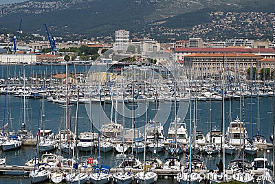 Toulon,France,marina Stock Photo