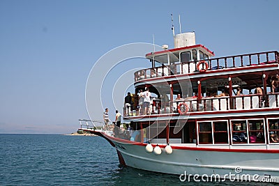 Tour boat Editorial Stock Photo