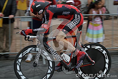 Tour de France 2010 Prologue Time Trial -Rotterdam Editorial Stock Photo