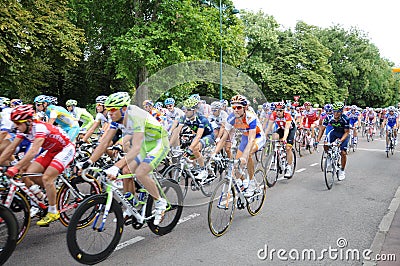 Tour de France 2011 in Final Stage Editorial Stock Photo