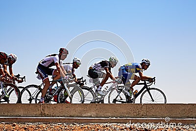 Tour du Senegal 2017 from Dakar to Dakar 8 Stages WInner Islam Mansouri Editorial Stock Photo