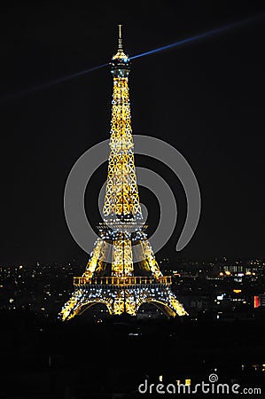 Tour Eiffel Editorial Stock Photo