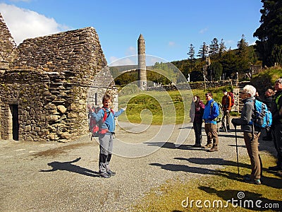 Tour Guide Ireland Editorial Stock Photo