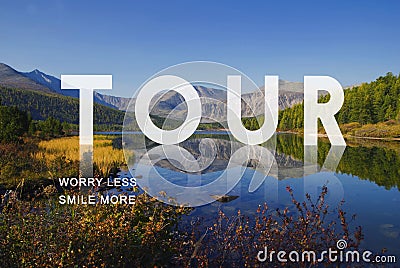 Tour Tourism Touring Tourist Travel Sightseeing Concept Stock Photo