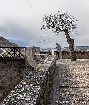 Touring the province of Burgos, spain! Editorial Stock Photo