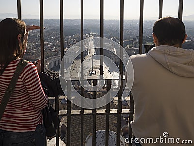 Tourism in Vatican Editorial Stock Photo