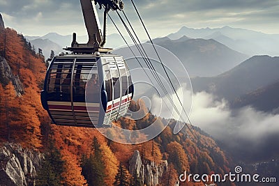 Tourist attraction. Sightseeing from above Stock Photo