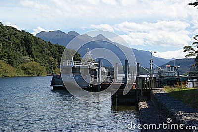 Tourist Charter Boat Editorial Stock Photo