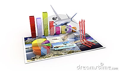 Tourist economy Stock Photo