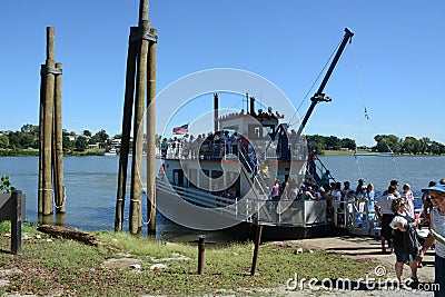 Tourist ferry Editorial Stock Photo