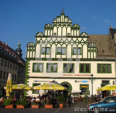 Tourist information center at Weimar Editorial Stock Photo