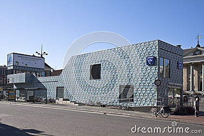 Tourist information Office Groningen, Netherlands Editorial Stock Photo