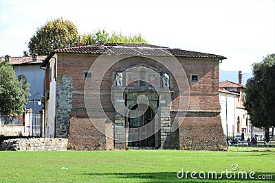 Tourist Office in Lucca, Italy Editorial Stock Photo