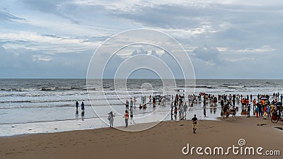 Mandarmani, Digha, India Editorial Stock Photo