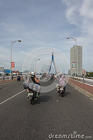 Easy Riders Vietnam Editorial Stock Photo