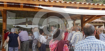 Miranda do Douro - Wine Tasting Editorial Stock Photo