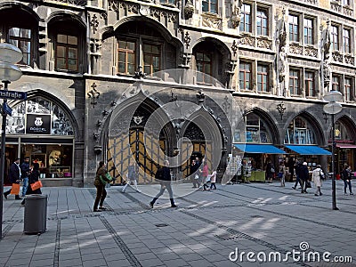 Tourism in Munich, Germany Editorial Stock Photo