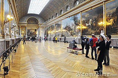 Tourists visiting Editorial Stock Photo