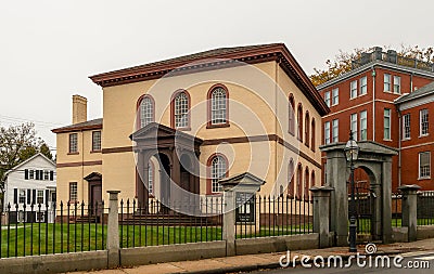 Touro Synagogue, America`s oldest synagogue Stock Photo