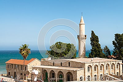 Touzla Mosque (11th Century). Larnaca. Cyprus Stock Photo