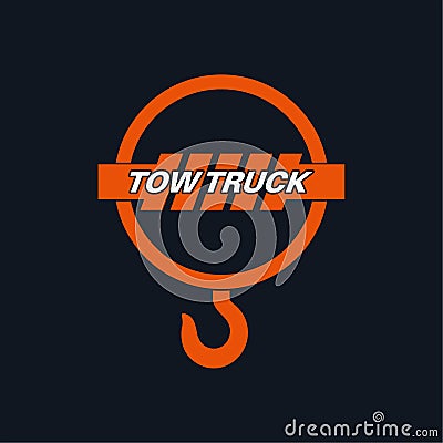 Tow truck icon Vector Illustration