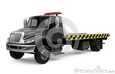 Tow Truck Isolated Stock Photo