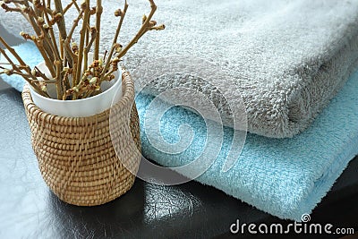 Towels Stock Photo