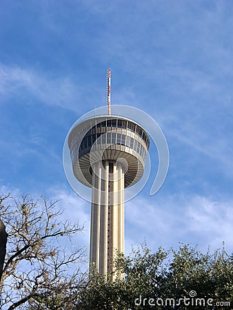 Tower Of The Americas in San Antonio, Texas Editorial Stock Photo