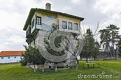 Tower of Angel Voivode in Arapovo Monastery of Saint Nedelya, Bulgaria Stock Photo