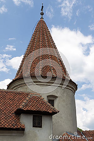 Tower at Bran castle Stock Photo