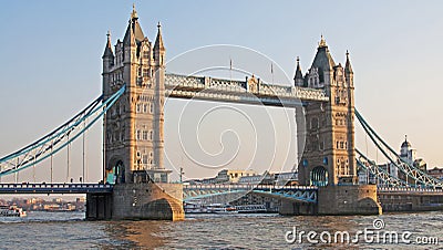 Tower Bridge in London Stock Photo