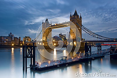 Tower Bridge - London, England Stock Photo