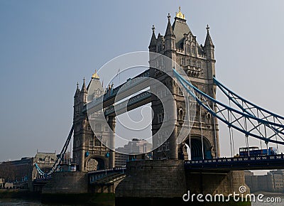 Tower bridge in London Stock Photo