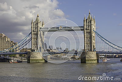 Tower Bridge Editorial Stock Photo