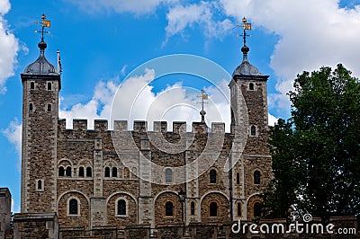 Tower Castle, London, England Stock Photo