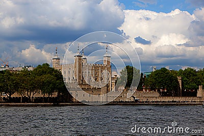 Tower Castle, London, England Stock Photo