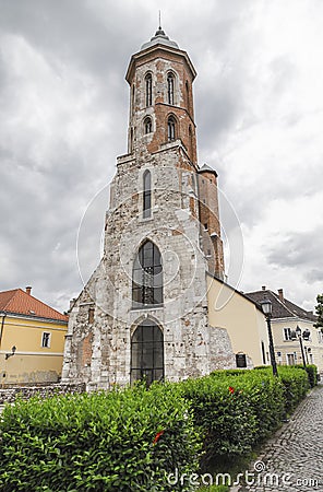 Tower Church of Mary Magdalene Stock Photo